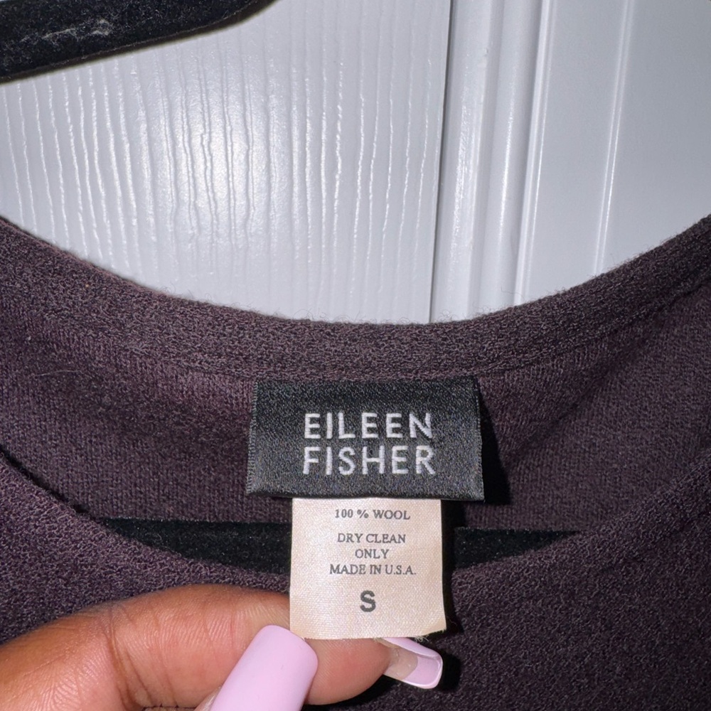 Eileen Fisher Wool Dress - Picture 3 of 5